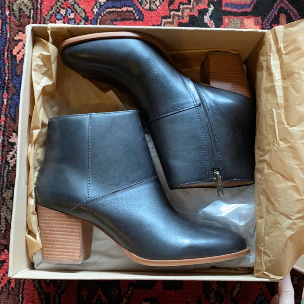 Madewell leather Rosie boot NWT!